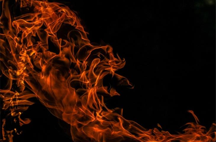 needle flame