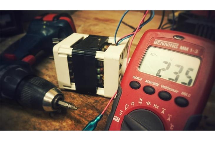 cables ac resistance measurement meter