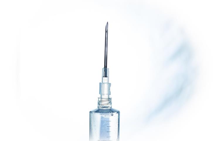 plastic syringe holder