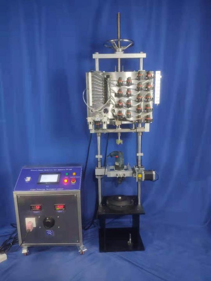 homotaxial button lifetime test machine