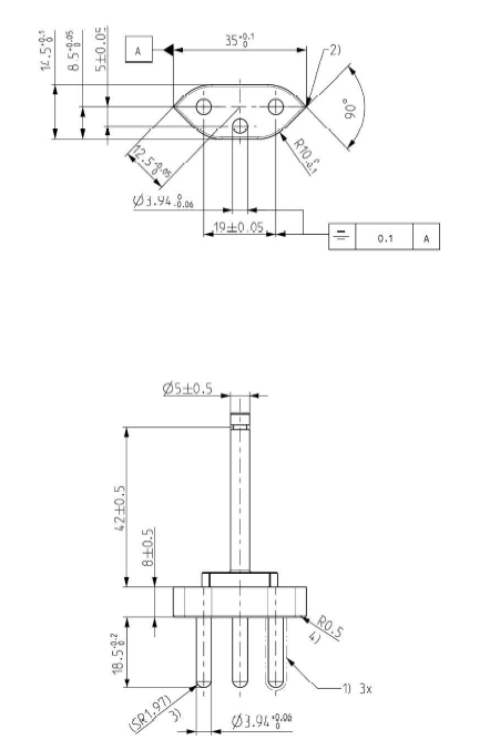 3 4 sterile 32 gauge needle luer lock